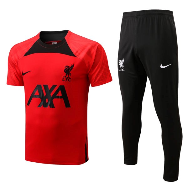 Camiseta Liverpool Conjunto Completo 2022 2023 Rojo